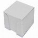 Блок для записи, 9х9х9, STAFF, белый, 55 г/м2, 70-80%CIE, куб, в прозрачном боксе
