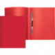 Папка-скоросшиватель пружинный, А4, 500мкм, 15 мм, пластик, красная, Attomex