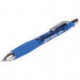 Ручка гелевая автоматическая BRAUBERG "Metropolis Gel" корпус с печатью узел 0,6 мм линия 0,4 мм синяя GPR100