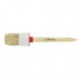 Кисть круглая 50 мм, натуральная щетина, деревянная ручка, для масляных красок, лаков, MATRIX