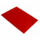 Папка на резинке непрозрачная красная А4 пластик 0.40 мм