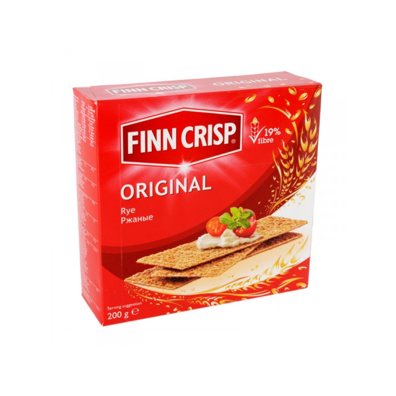 Хлебцы FINN CRISP Original Taste ржаные 200 грамм