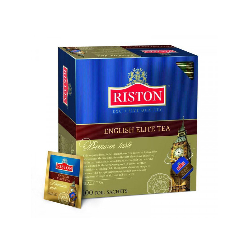 Чай Riston Английский элитный бергамот 2г 100 пакетиков