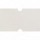 Этикет-лента 21,5х12 мм белая прямоугольная 800 штук/рулон 200 рулонов/упаковка