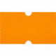 Этикет-лента 21,5х12 мм оранжевая прямоугольная 800 штук/рулон 200 рулонов/упаковка
