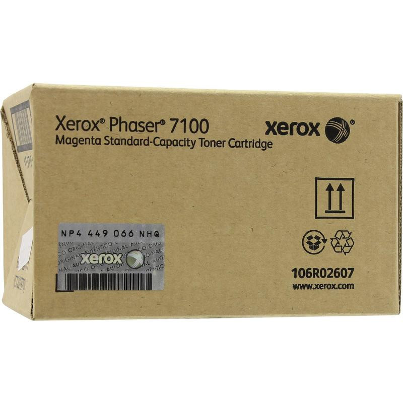Тонер-картридж Xerox 106R02607 пурпурный для Ph7100