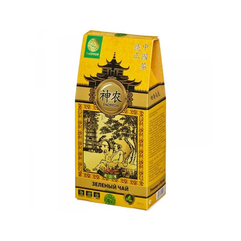 Чай Shennun Молочный Улун зеленый листовой 100 грамм