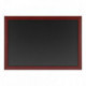 Доска магнитно-меловая настенная одноэлементная 600x900 мм лаковое покрытие черная