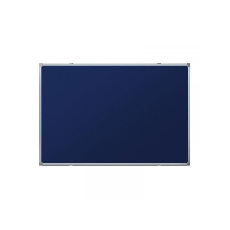 Доска д/информации текстильная 60х90 синяя Attache