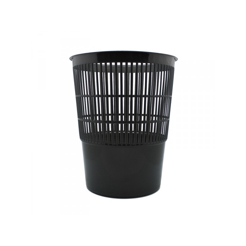 Корзина для мусора Attache 14 литров пластиковая черная