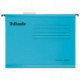 Папка подвесная Esselte Classic А4 до 300 листов синяя (25 штук в упаковке)