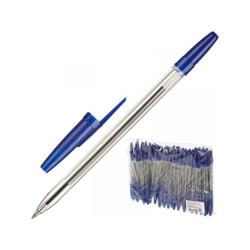 Ручка шариковая Оптима РО20 Стамм 0,7 мм синий масляная