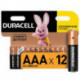 Батарейка DURACELL AAA/LR03 12шт/уп