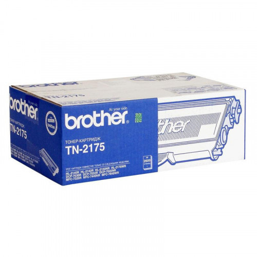 Картридж лазерный Brother TN-2175 черный оригинальный