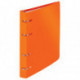 Бизнес-тетрадь А5, 120 л., BRAUBERG, 160х205 мм, клетка, обложка пластик, "Оранжевый", 403256