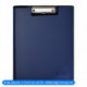 Папка-планшет с крышкой Attache пластиковая синяя 1.2 мм