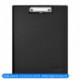 Папка-планшет с крышкой Attache пластиковая черная 1.2 мм