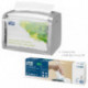 Салфетки бумажные для диспенсера Tork Premium N4/N12 15850 2-слойные 16,5x21,6 белые с тиснением 200 шт/пач 5 пач/уп
