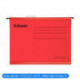 Папка подвесная Esselte Standart А4 до 250 листов красная (25 штук в упаковке)