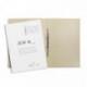 Папка-скоросшиватель Дело, А4, 260г/м2, картон немелованный, белая