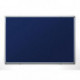 Доска д/информации текстильная 100х150 синяя Attache
