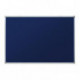 Доска д/информации текстильная 100х150 синяя Attache