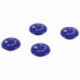 Магниты BRAUBERG диаметр 30 мм 4 штуки "СМАЙЛИКИ" голубые в блистере 231728