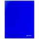 Папка с пружинным скоросшивателем и внутренним карманом BRAUBERG "Neon", 16 мм, синяя, до 100 листов, 0,7 мм, 227467