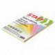 Бумага цветная STAFF COLOR, А4, 80 г/м2, 100 л. (5 цв. х 20 л.), пастель, для офиса и дома, 110889