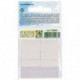 Закладки-выделители листов клейкие BRAUBERG пластиковые, 38х25 мм, 4 цвета х 20 листов, 126696