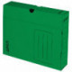 Короб архивный с клапаном, микрогофрокартон, 75 мм, до 700 листов, зеленый, STAFF, 128860