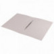 Скоросшиватель картонный BRAUBERG 320 г/м2 белый до 200 листов