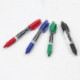 Маркеры для доски BRAUBERG, набор 4 штуки, эргономичный корпус, круглый наконечник 4 мм (черный, синий, красный, зеленый)