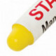 Маркер промышленный STAFF ПМ-100, твердый, для любых неровных поверхностей, -20 до +40С, желтый, 150816