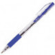 Ручка шариковая масляная автоматическая с грипом BRAUBERG Click, узел 1 мм, линия 0,5 мм, синяя, 142702