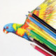Карандаши цветные ПИФАГОР "Жираф" 6 цветов пластиковые классические заточенные 181249