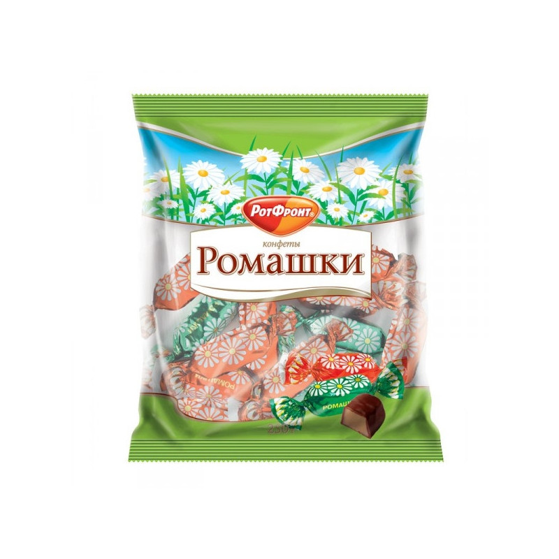Конфеты шоколадные Ромашки 250 грамм