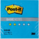 Блок-кубик Post-it Basic голубые 76х76 мм 100 листов