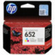 Картридж струйный HP 652 F6V24AE цветной оригинальный