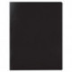 Папка 10 вкладышей STAFF, черная, 0,5 мм, 225689
