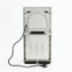 Сушилка для рук электрическая SONNEN HD-222, 1200 Вт, время сушки 15 секунд, каплесборник, пластик