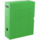 Короб архивный с клапаном OfficeSpace, микрогофрокартон, 100мм, зеленый, до 900л.