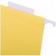 Папка подвесная А4 365х240мм, картон, желтая, 80 листов, 10 штук, OfficeSpace Foolscap