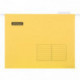 Папка подвесная А4, 310х240мм, картон, желтая, 80 листов, 10 штук, OfficeSpace