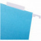 Папка подвесная А4, 310х240мм, картон, синяя, 80 листов, 10 штук, OfficeSpace