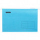 Папка подвесная А4, 365х240мм, картон, синяя, 80 листов, 10 штук, OfficeSpace Foolscap