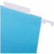 Папка подвесная А4, 365х240мм, картон, синяя, 80 листов, 10 штук, OfficeSpace Foolscap
