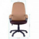 Кресло руководителя Helmi HL-E79 "Elegant", ткань TW коричневая/бежевая