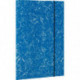 Папка на резинках Attache картонная синяя 370 г/кв.м до 200 листов