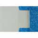 Папка на резинках Attache картонная синяя 370 г/кв.м до 200 листов
